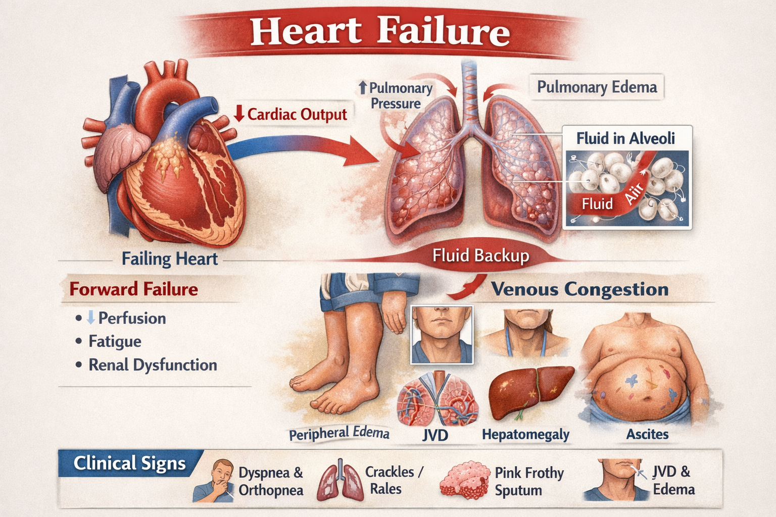 Heart Failure Overview and Clinical Signs - CEN Emergency Nursing Review